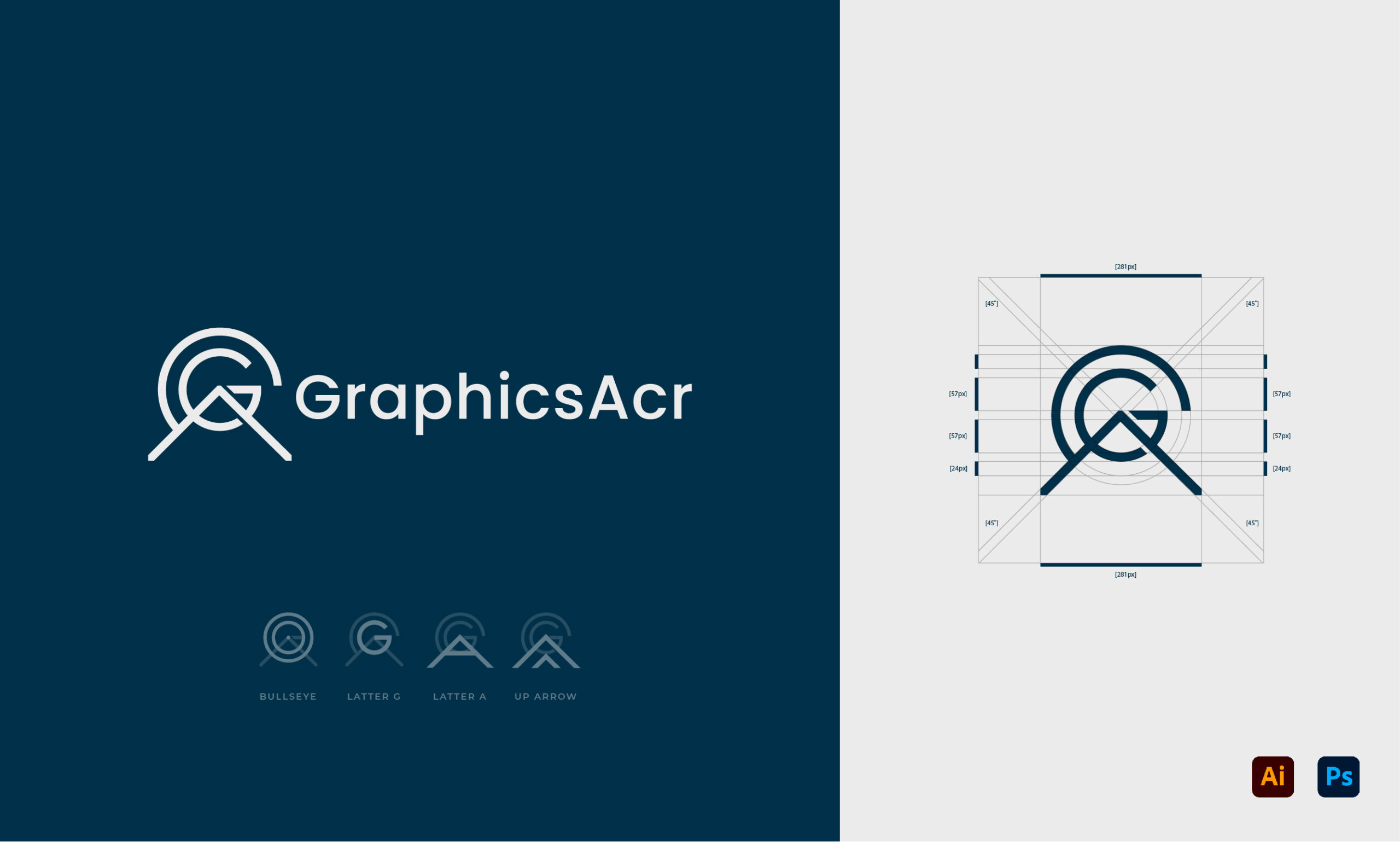 Graphicarc Main logo design