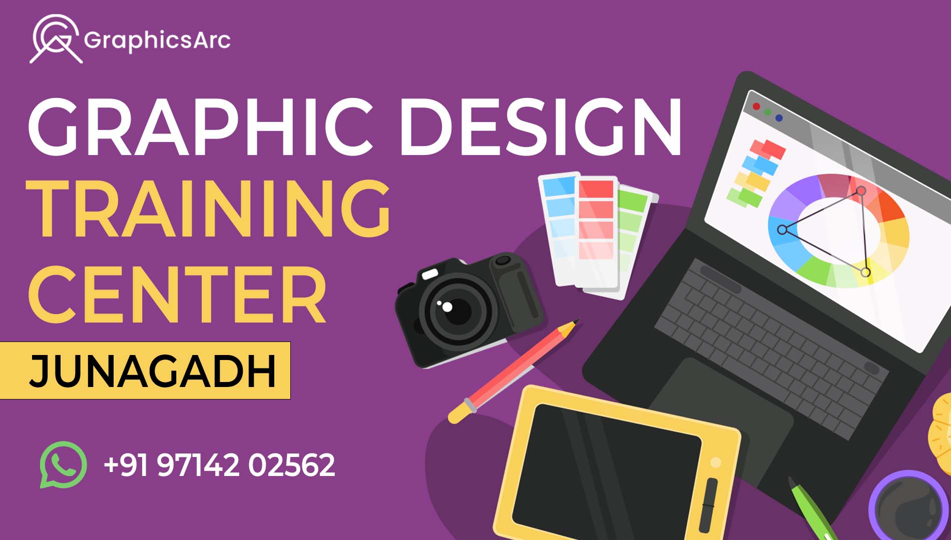 Graphic design training center Junagadh